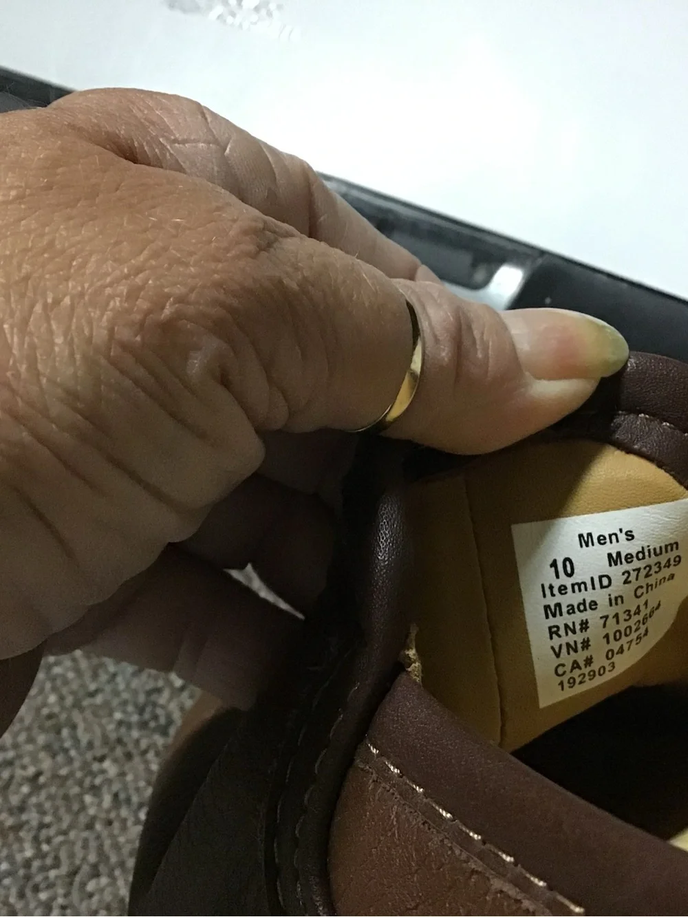 L.L. Bean Brown Leather Slip-On Loafers